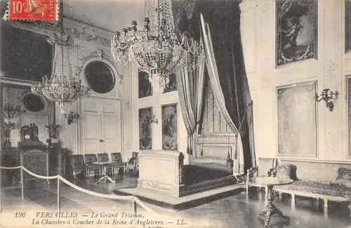 BR71517 versailles le grand trianon la chambre a coucher de la reine france