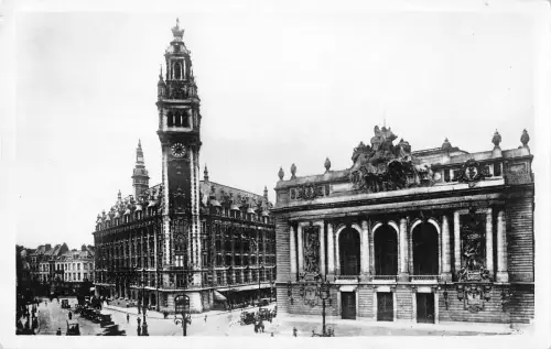 BR54151 Lille la bourse et le theatre france