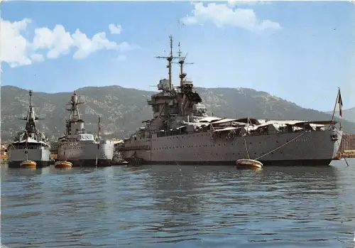Br30116 Kriegsschiffe Toulon Le Jean Bart 