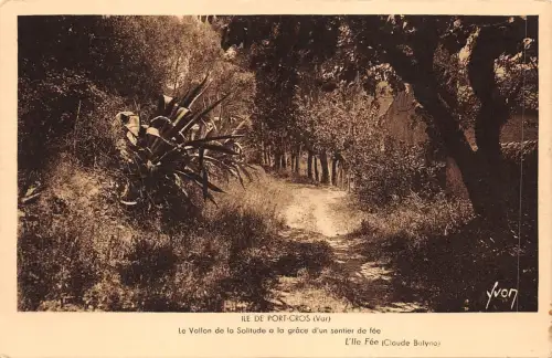 BF2981 le vallon de la solitude ile de port cros var france