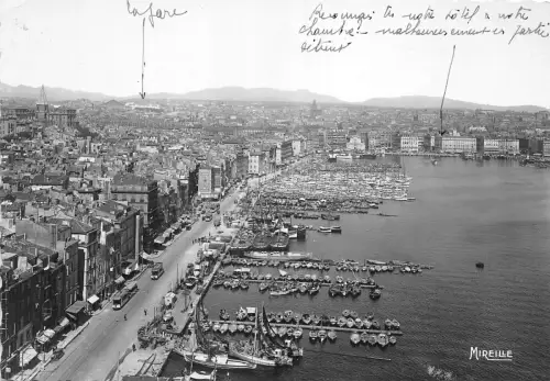 BR20290 Le vieux port Marseille Frankreich