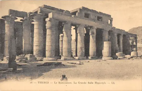 BR54011 Le Ramesseum Theben Ägypten