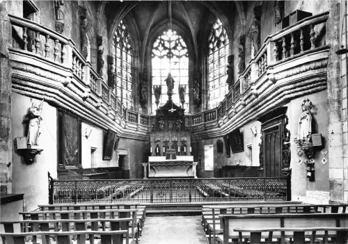 BR7828 Vic le Comte Choeur de l Eglise Postkarte Frankreich