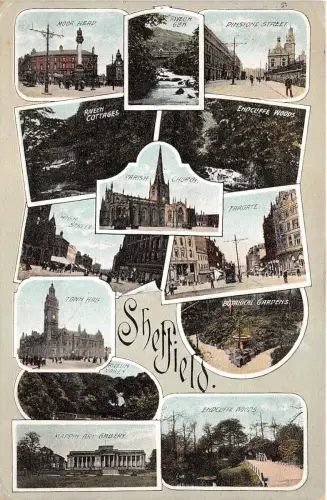 BF36769 sheffield multi views uk