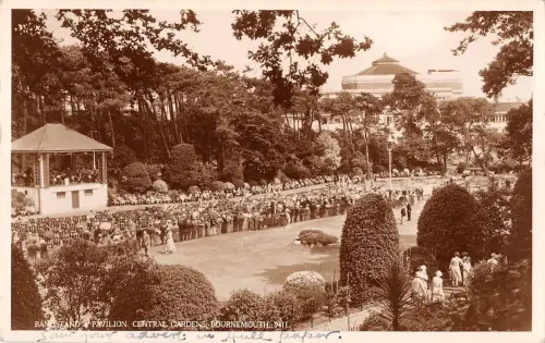 BR70020 Bournemouth Central Gardens Echtfoto UK