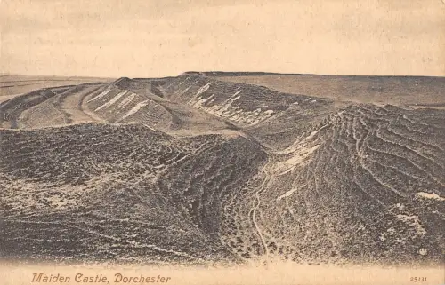 BR78856 maiden castle dorchester uk