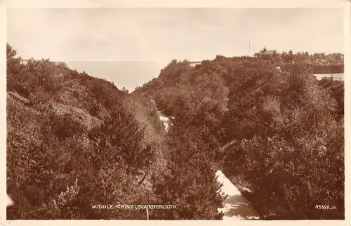 uk29308 middle chine bournemouth real photo uk