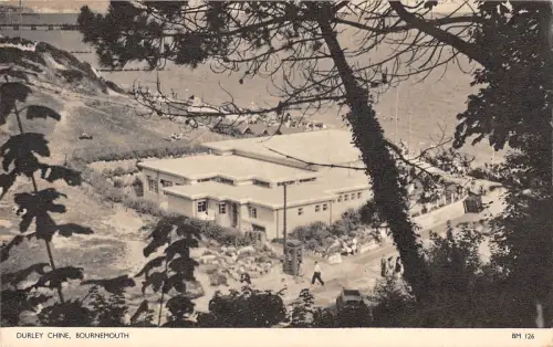 uk14188 durley chine bournemouth real photo uk