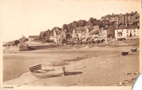 uk14987 arnside real photo uk