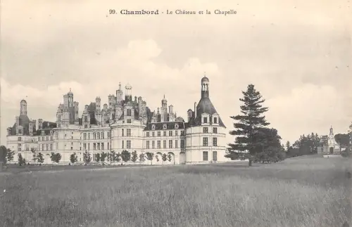 BR72628 chambord le chateau et la chapelle france