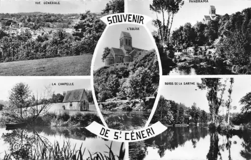 BR11962 St Ceneri le Gerei Frankreich Echtfoto