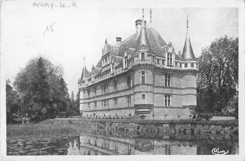 BR71427 azay le rideau chateau national france
