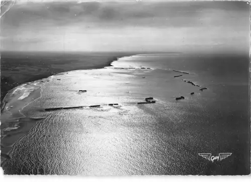 BR50592 arromanches crepuscule sur le port winston Frankreich