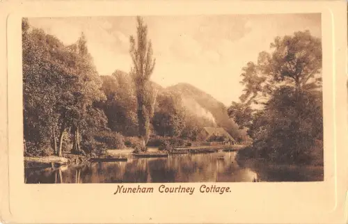 BR79646 Nuneham Courtenay Cottage UK Postkarte