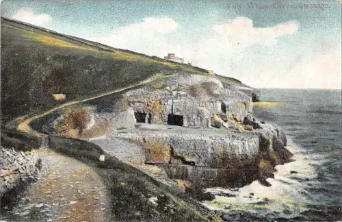 uk13900 whin caves swanage uk