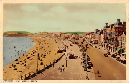 BR099896 Weymouth View Looking South UK