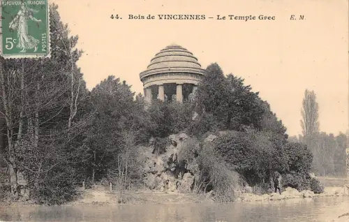 BR78289 bis de vincennes le temple grec france