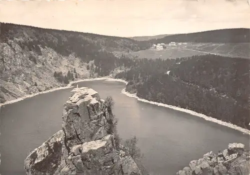 BR10409 le lac Blanc avec le rocher hans france