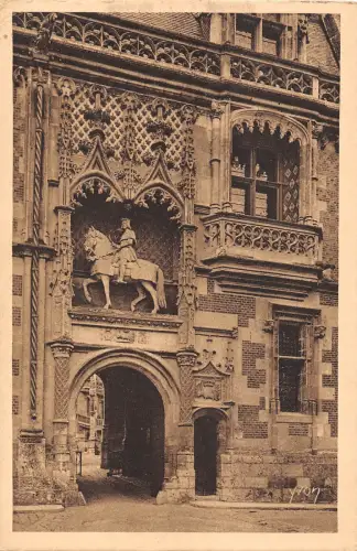 BR71373 aile louis XII le portail blois le chateau france