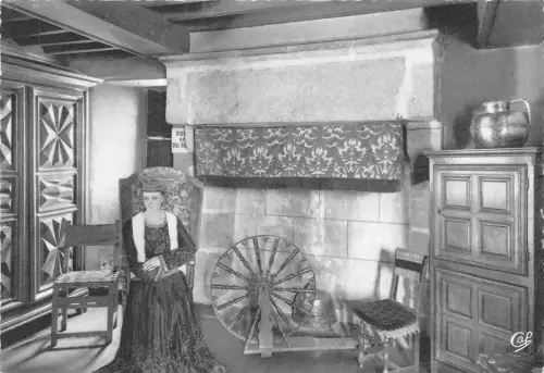 BR18048 Interieur du Logis Tiphaine Le Mont Saint Michel france