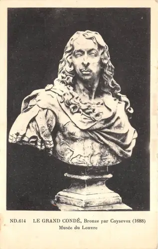 BR40777 Le Grand Conde Bronze par coysevox musee du louvre Frankreich