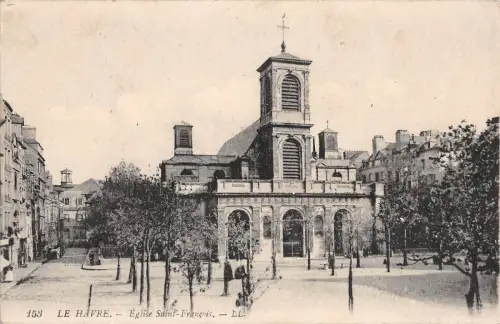 B98388 le havre eglise saint francois france