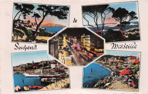 BR28344 Marseille le littoral mediterraneen france