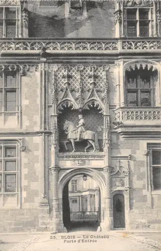 BR71362 le chateau porte d entree blois france