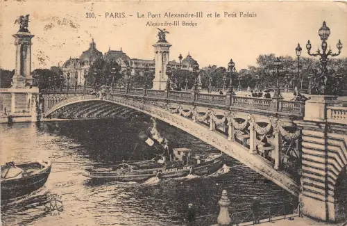 BR16922 Le Pont Alexandre III Paris Frankreich