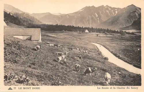 BR41533 La Route et la chaine du sancy le mont dore France