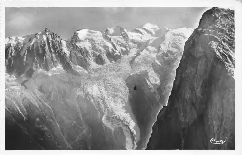 BR18563 Chamonix teleferique du Brevent et le Mont blanc france