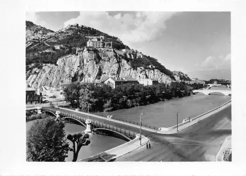BR43347 les ponts sur l isere la bastille et le rachais Grenoble Frankreich