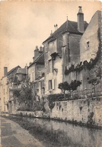 BR49432 vieilles maisons sur le bief du moulin clamecy Frankreich