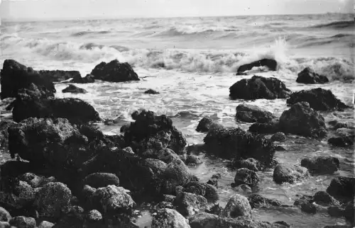 BR10732 Le Havre St Adresse les roches Notres du cap de la heve france