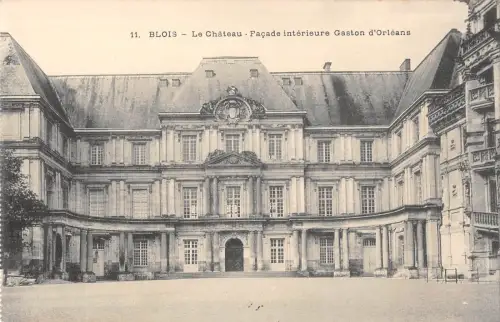 BR71365 Fassade Interieure Gaston D Orleans Blois Le Chateau France
