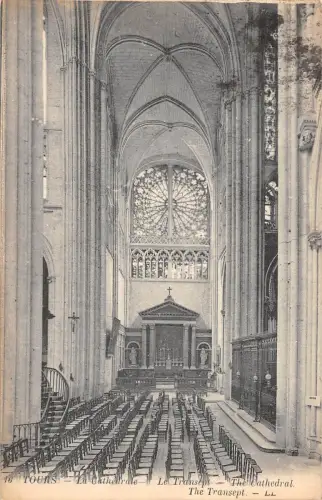 BR72367 la cathedrale le transept tours france