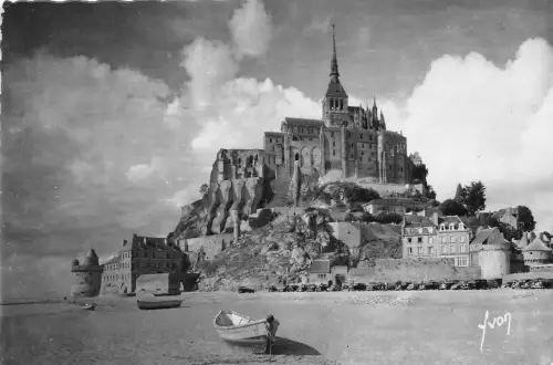 BR12067 le mont saint michel Echtfoto Frankreich