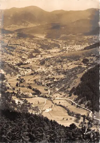 BR49394 Vallee de Munster dans le fond la ville Frankreich