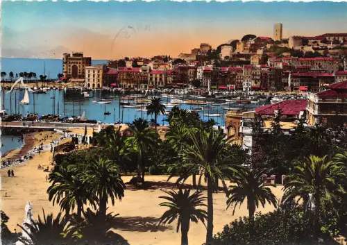 BR40939 Cannes le port Frankreich