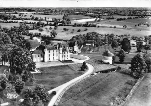 BR20361 Le Breil sur merize chateau de pescheray Frankreich