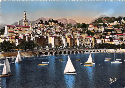 BR16325 Menton le port france