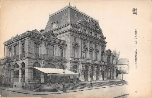 BR78275 cherbourg le theatre france