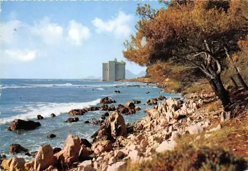 BR27936 Ile Saint Honorat le monastere Cannes france