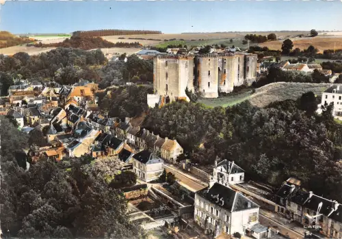 BR9459 La ferte Milon Aisne Le Chateau et la Route de Meaux france