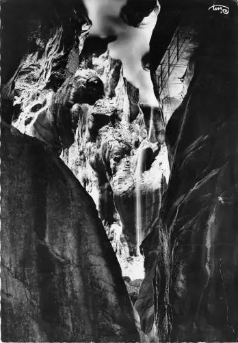 BR12274 Le Jotty Gorges du pont du Diable Frankreich Echtfoto