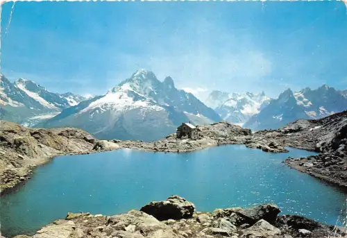 BR26412 Le lac Blanc Chamonix mont blanc Frankreich