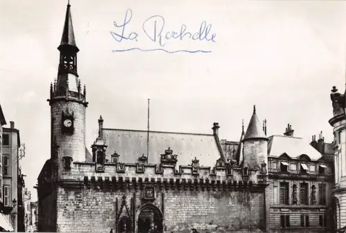 BR52159 L hotel de villa et le beffroi La rochelle France