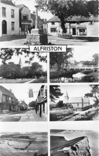 uk48403 alfriston real photo uk