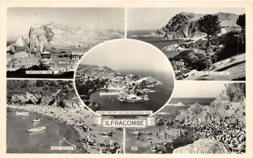 uk48336 ilfracombe real photo uk