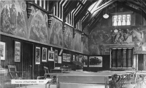 br109701 innenausstattung ford school echtfoto uk